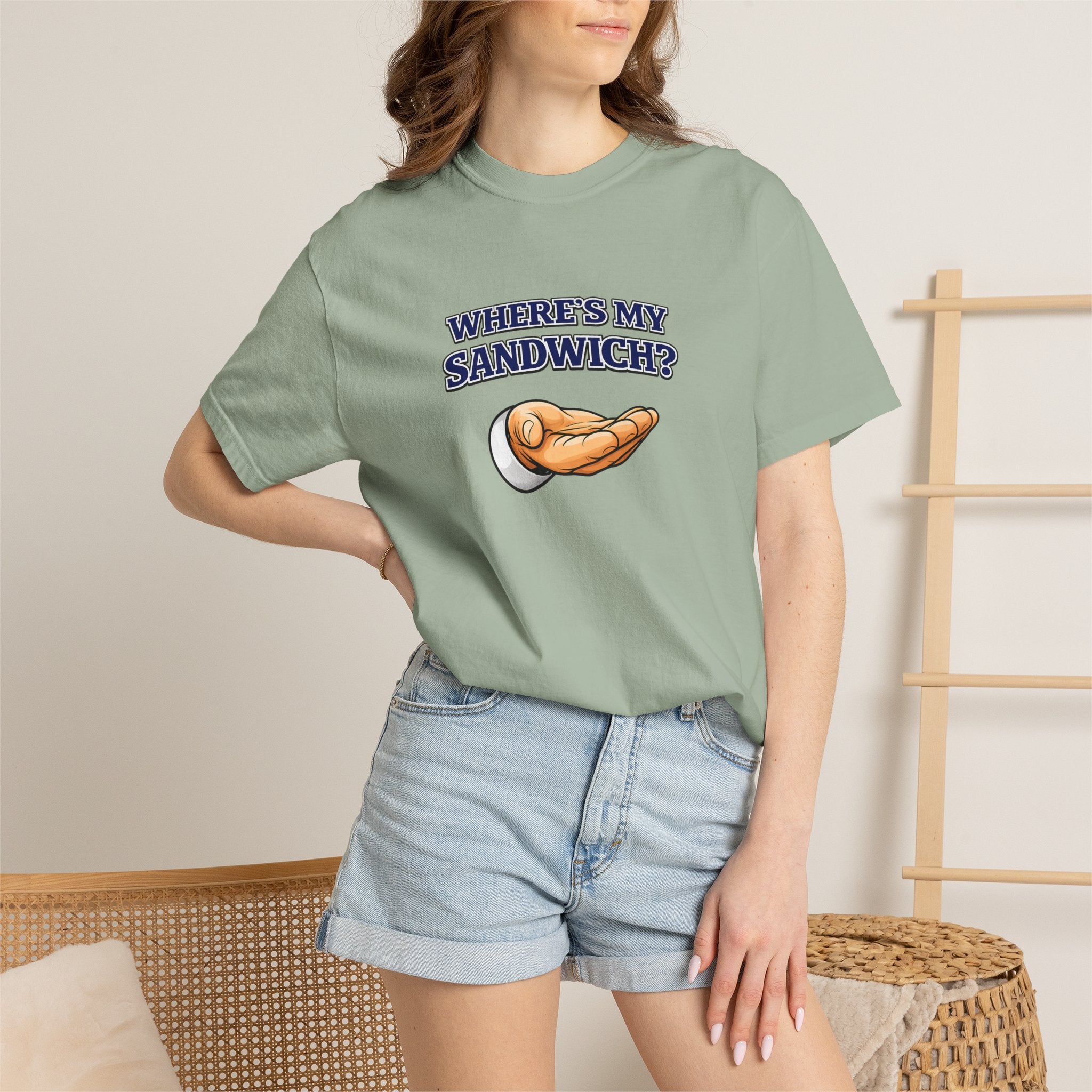 Where's My Sandwich? T-Shirt — Funny 'I'm Hungry' Graphic Tee