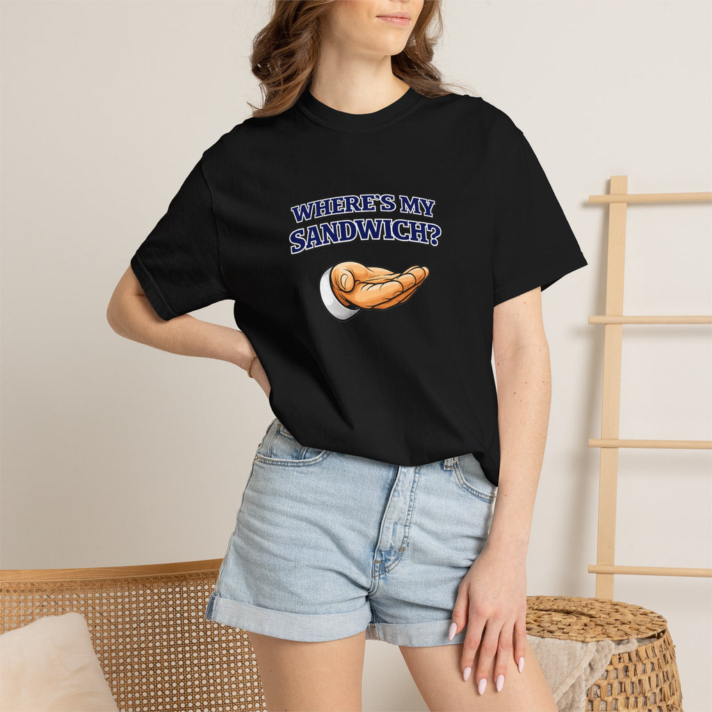 Where's My Sandwich? T-Shirt — Funny 'I'm Hungry' Graphic Tee