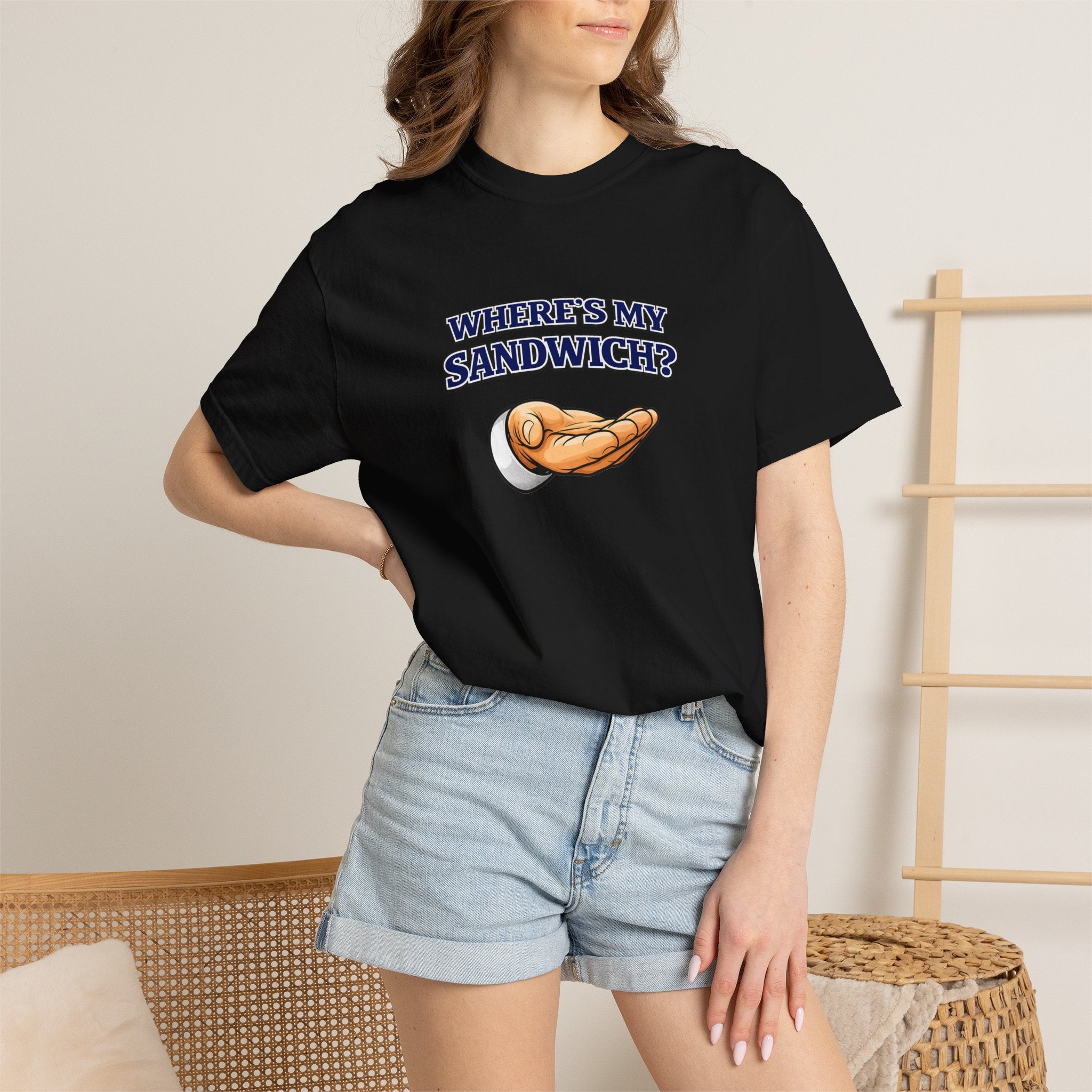 Where's My Sandwich? T-Shirt — Funny 'I'm Hungry' Graphic Tee