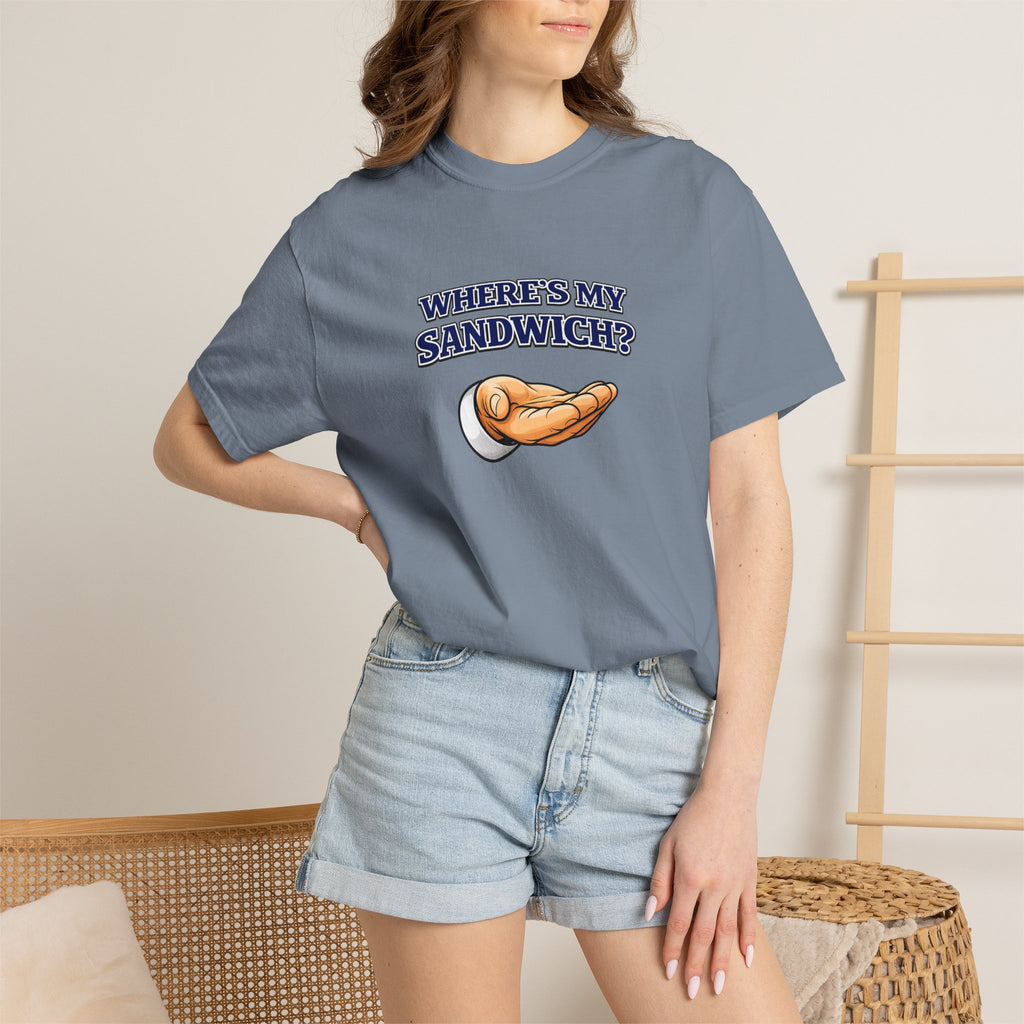 Where's My Sandwich? T-Shirt — Funny 'I'm Hungry' Graphic Tee