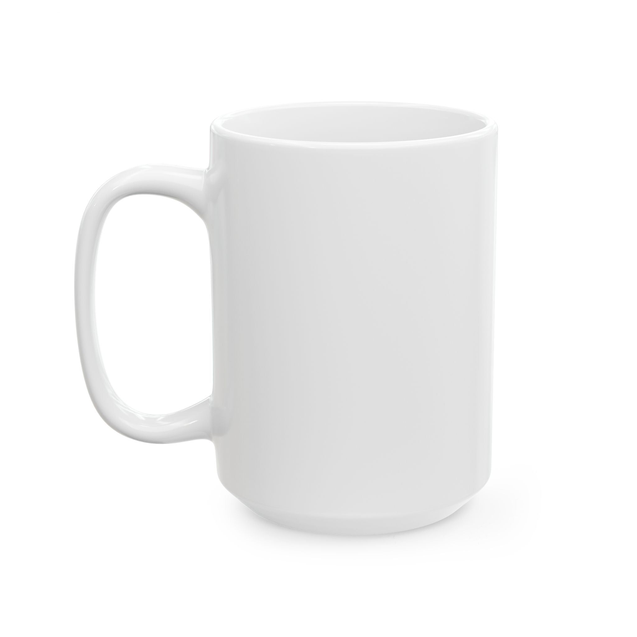 Proud American Ceramic Mug — Bold 'Support' Patriotic Coffee Cup