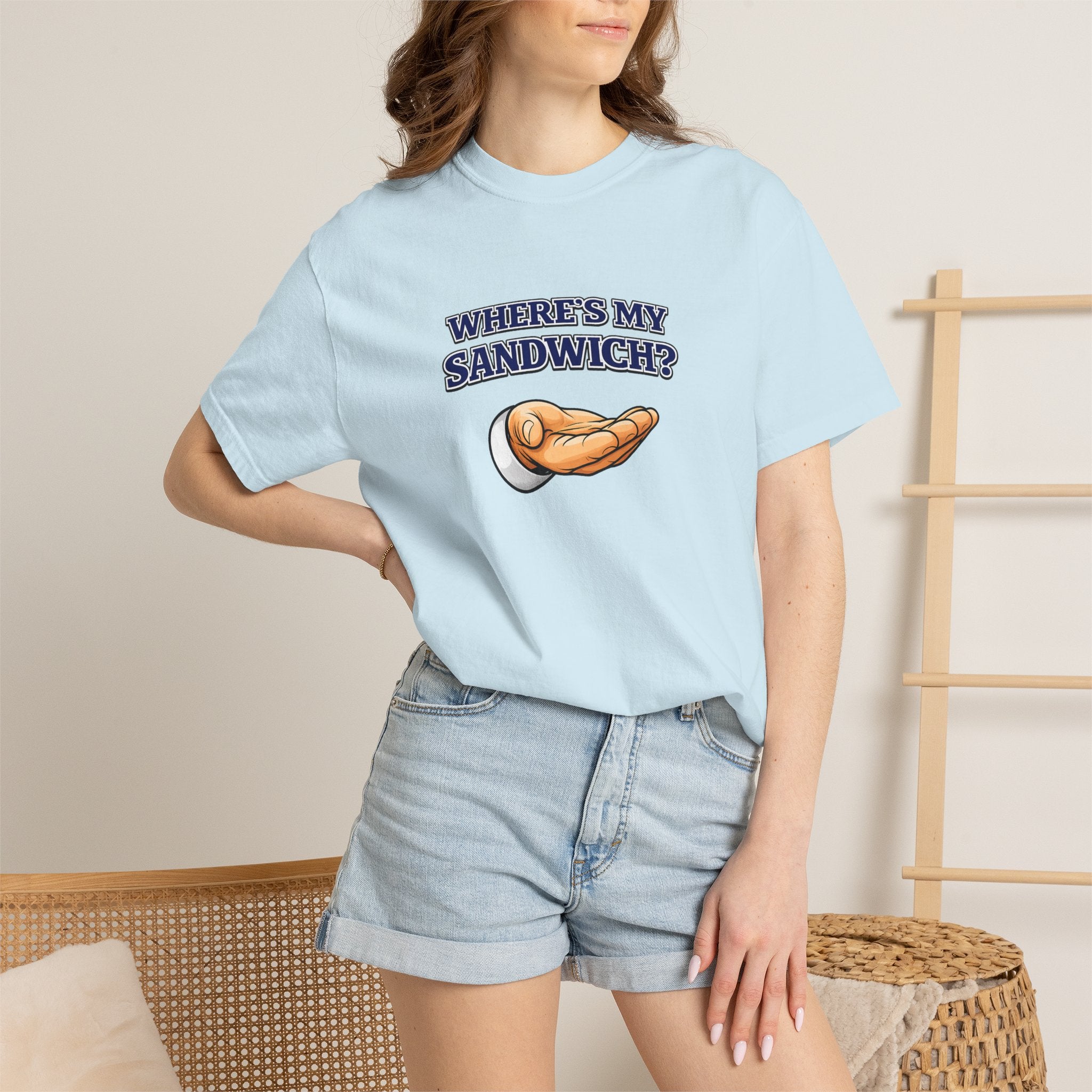 Where's My Sandwich? T-Shirt — Funny 'I'm Hungry' Graphic Tee