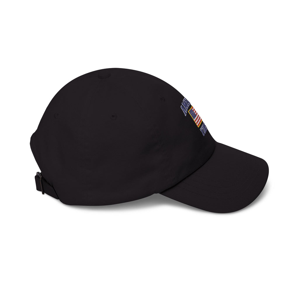 Dad Cap — "America First" Embroidered Flag Hat