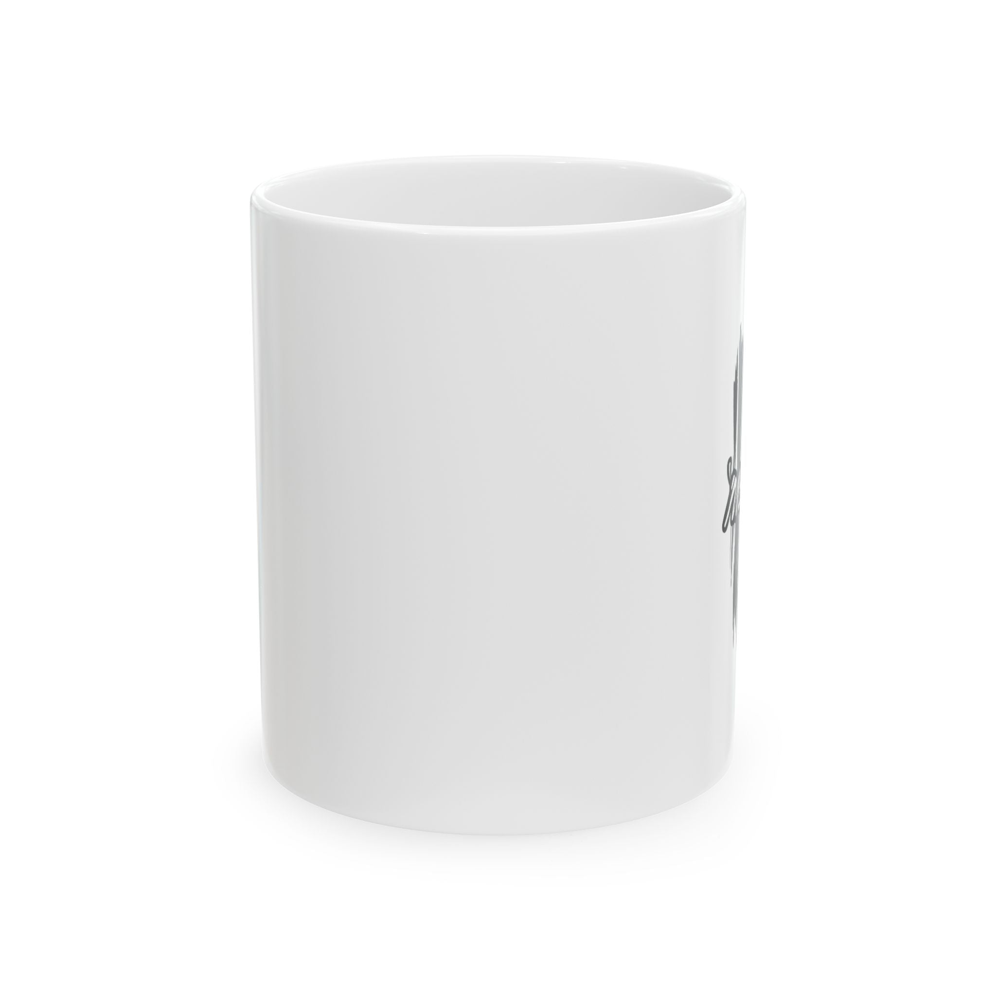 Proud American Ceramic Mug — Bold 'Support' Patriotic Coffee Cup