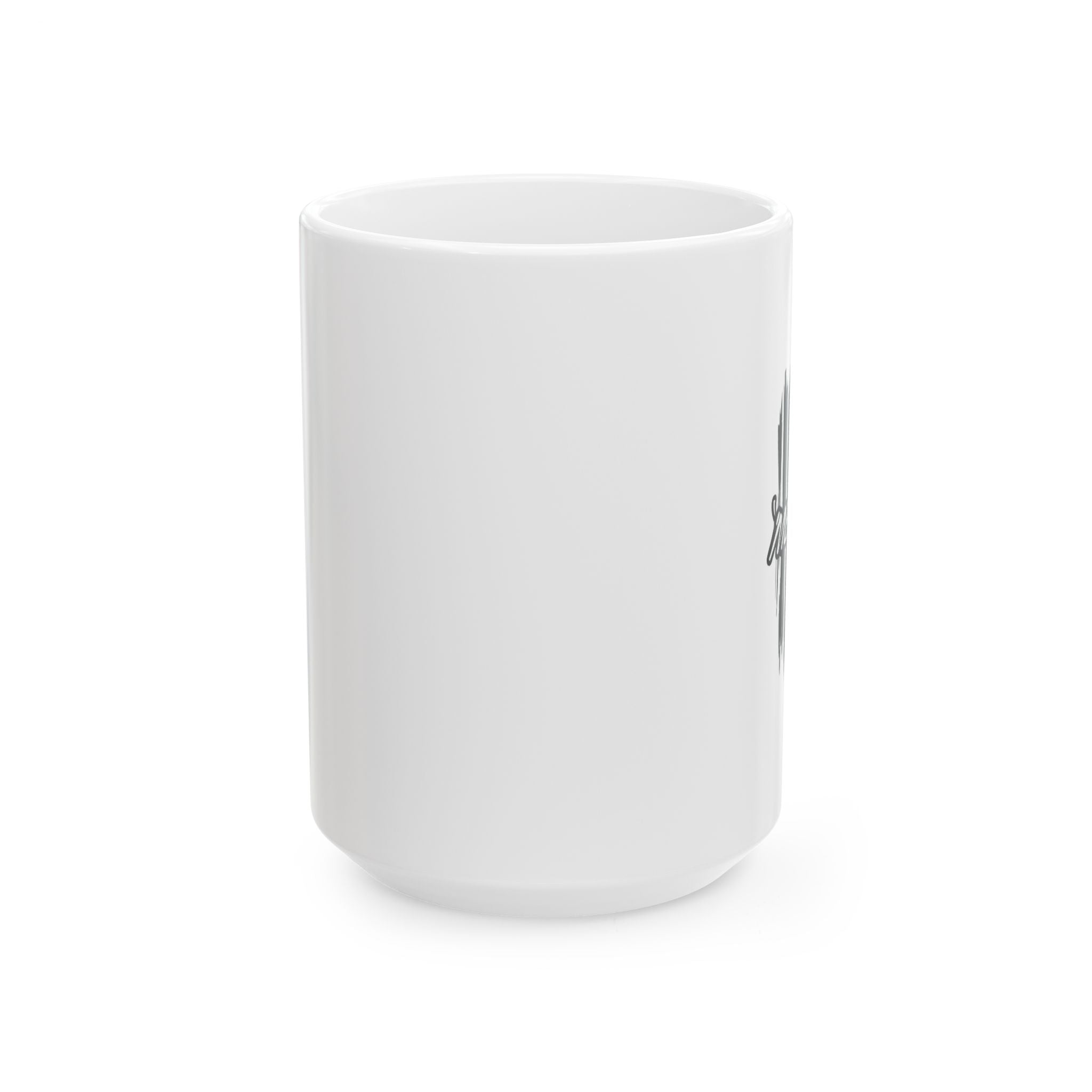 Proud American Ceramic Mug — Bold 'Support' Patriotic Coffee Cup