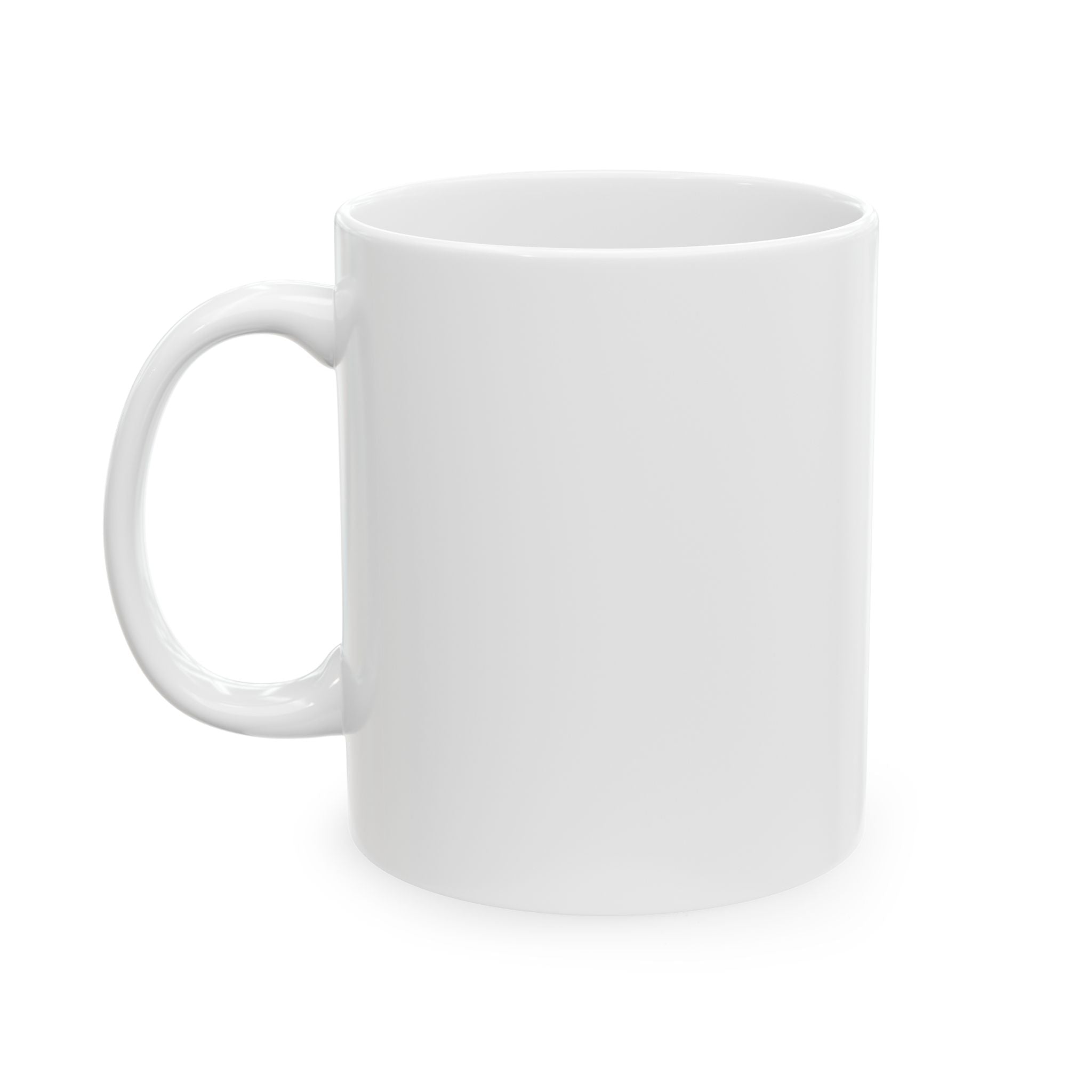Proud American Ceramic Mug — Bold 'Support' Patriotic Coffee Cup