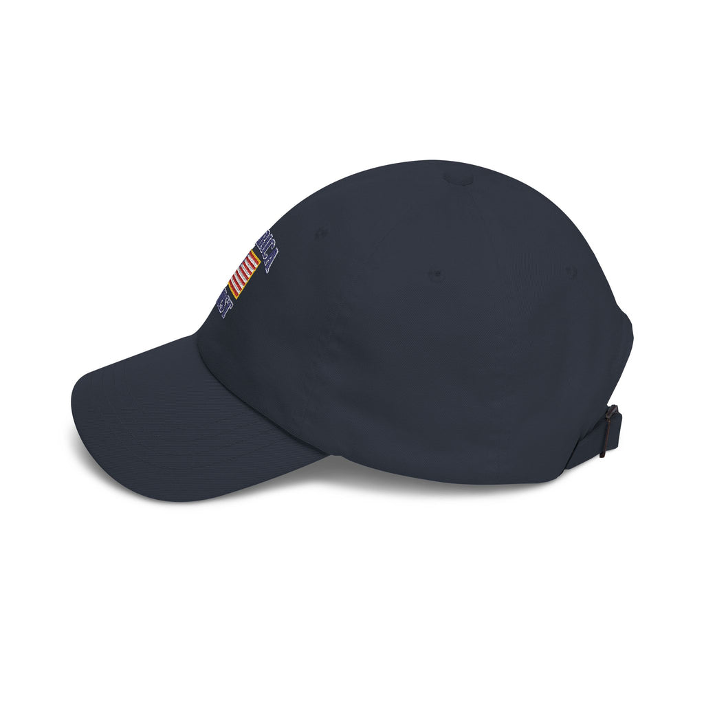 Dad Cap — "America First" Embroidered Flag Hat