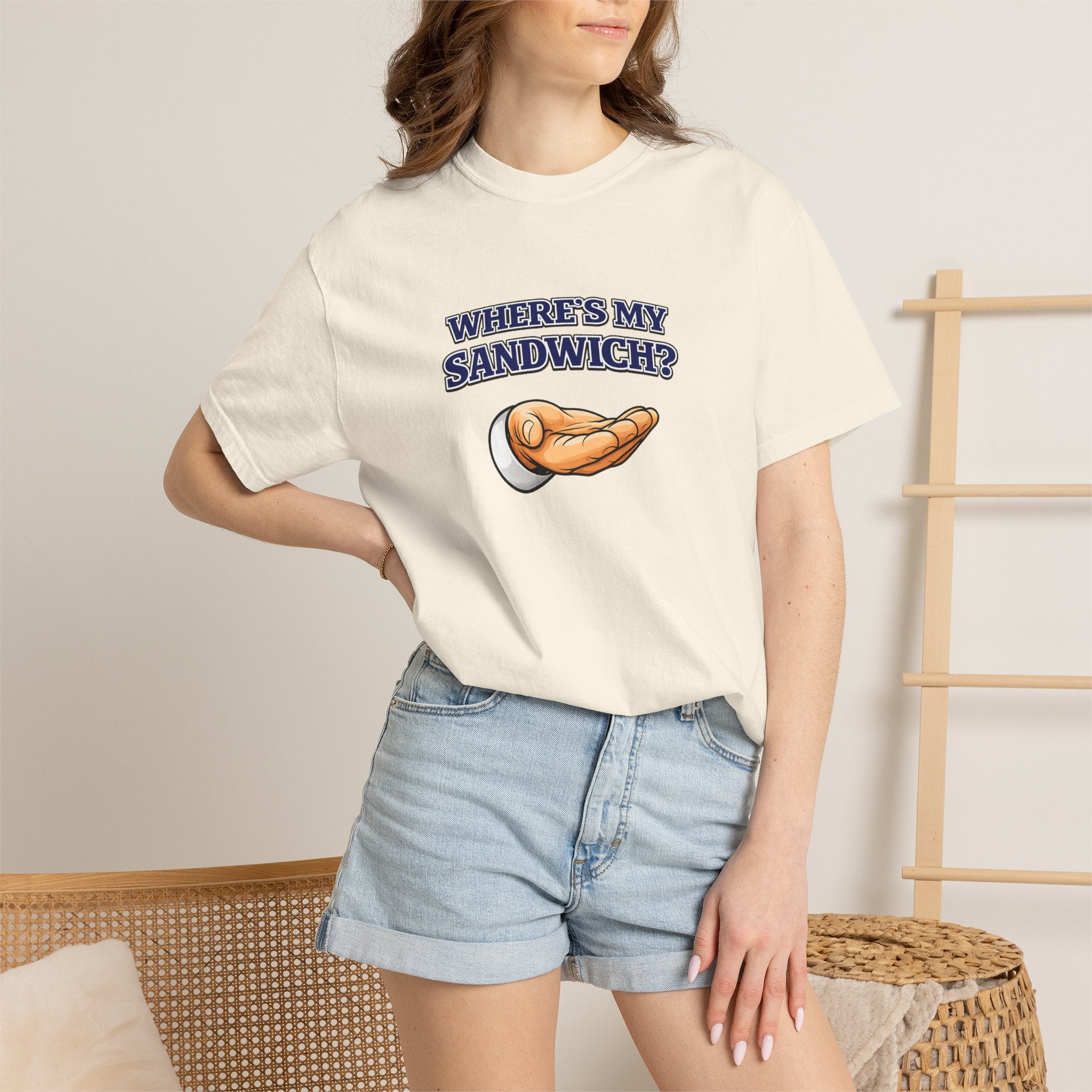 Where's My Sandwich? T-Shirt — Funny 'I'm Hungry' Graphic Tee