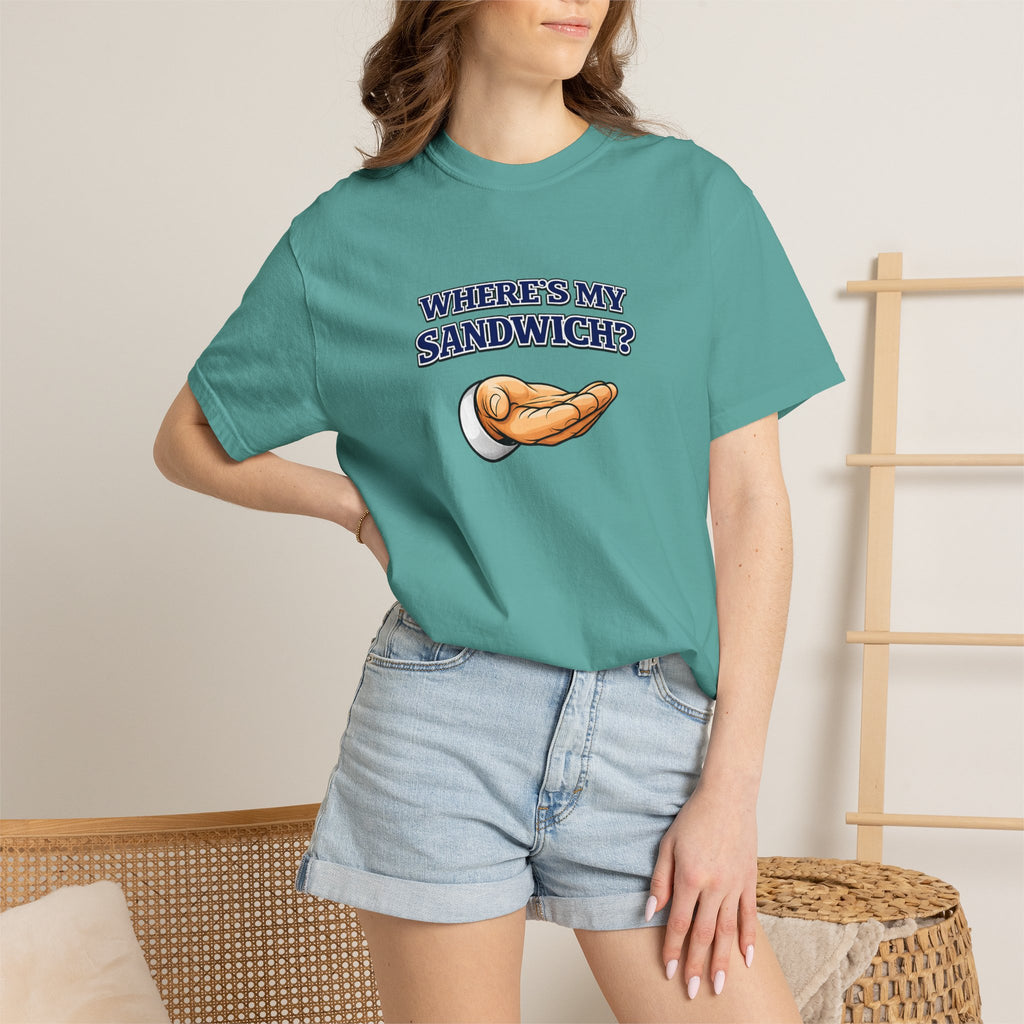 Where's My Sandwich? T-Shirt — Funny 'I'm Hungry' Graphic Tee
