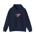 USA Flag Hoodie - Distressed American Flag Graphic Patriotic Pullover