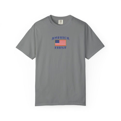 America First T-Shirt — Patriotic Eagle Graphic